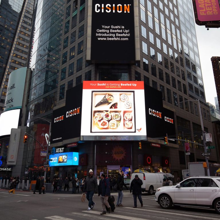 digital billboard in new york
