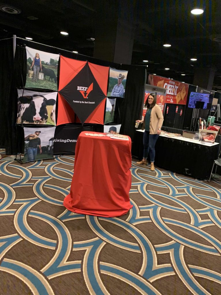 booth at conference