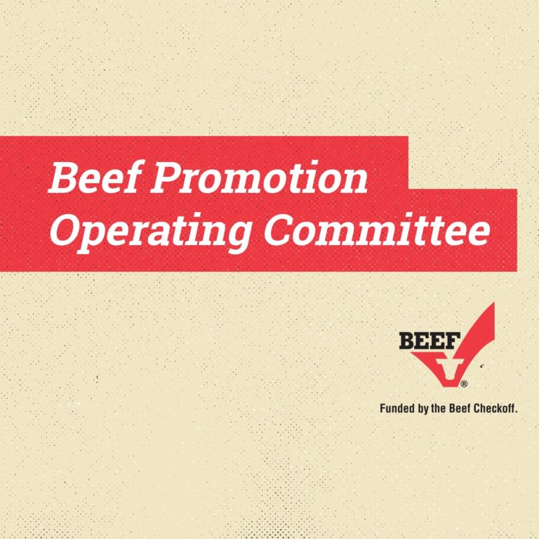 beef promotion operating committee