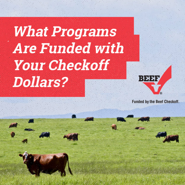 what programs are funded with your checkoff dollars